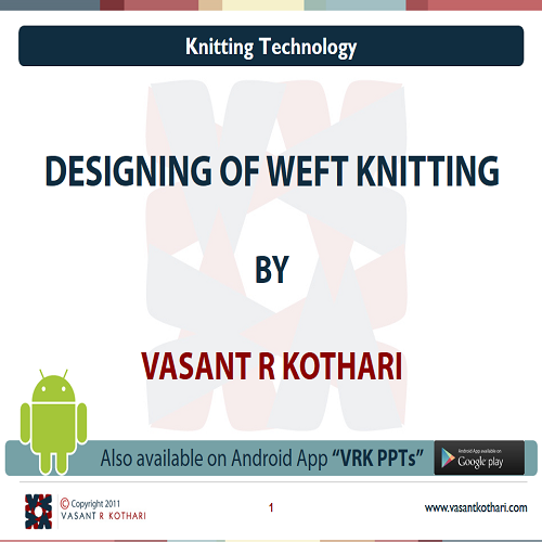 17DesigningofWeftKnitting